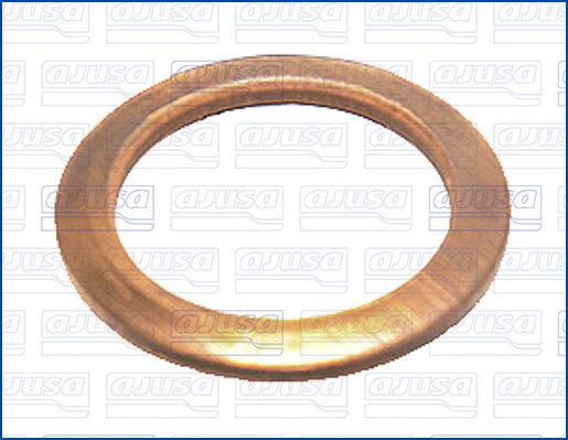 Ajusa 21012700 - Уплотнительное кольцо, резьбовая пробка маслосливного отверстия www.biturbo.by