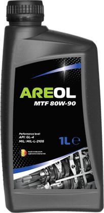 Areol 80W90AR077 - AREOL MTF 80W90 (1л) трансмис. минерал. масло для МКПП!\ API GL-4, MIL-L-2105 www.biturbo.by