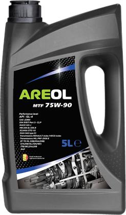Areol 75W90AR086 - AREOL MTF 75W90 (5л) полусинт. трансм. масло для робот. и МКПП!\ API GL-4, MB 235.6/235.8 www.biturbo.by