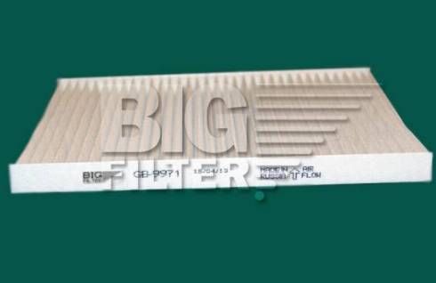 BIG Filter GB-9971 - Воздушный фильтр салона BIG Filter (без рамки) GB-9971 (K1329) KIA Rio 1.4CVVT 11- www.biturbo.by