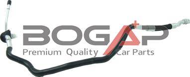 BOGAP A4128136 - ТРУБКА AC Audi Q7 2010-2015 3.0/3.6, VW Touareg 2007-2010 www.biturbo.by