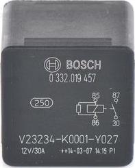 BOSCH 0 332 019 457 - Реле электромагнитное 12V 4-х контактное BOSCH BOSCH 0332019457 www.biturbo.by