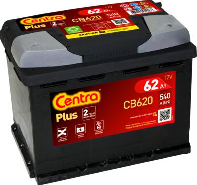 CENTRA CB620 - Стартерная аккумуляторная батарея, АКБ www.biturbo.by