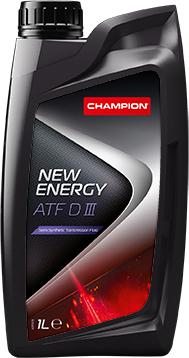 Champion Lubricants 8205507 - CHAMPION NEW ENERGY ATF DIII 1L МАСЛО ТРАНСМИССИОННОЕ- DEXRON III-G  MB 236.59  VOITH H55.6335xx www.biturbo.by