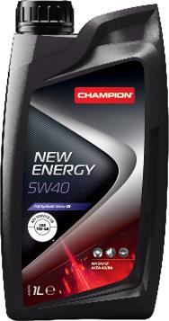 Champion Lubricants 8211652 - CHAMPION NEW ENERGY 5W40 1L МАСЛО МОТОРНОЕ-ACEA A3-B4  API SN-CF  BMW LL-01  MB 229.3  VW 505 00 www.biturbo.by