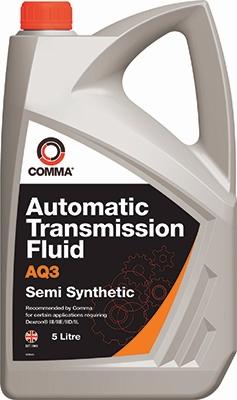 Comma AQ35L - COMMA AQ3 AUTO TRANS FLUID (5L) жидкость гидравлич.! красная\ GM Dexron III/IID/IIE/II, Allison C4 www.biturbo.by