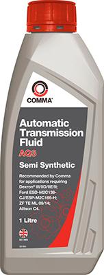 Comma AQ31L - COMMA AQ3 AUTO TRANS FLUID (1L) жидкость гидравлич.! красная\GM Dexron III/IID/IIE/II, Allison C4 www.biturbo.by