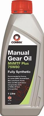 Comma MVP75801L - COMMA 75W80 MVMTF PLUS (1L) масло трансмиссионное для МКПП! синтетическое\ API GL-4 www.biturbo.by