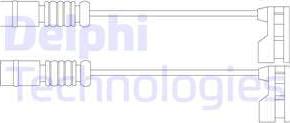 Delphi LZ0175 - Датчик износа передних тормозных колодок MERCEDES (W202, W210) www.biturbo.by