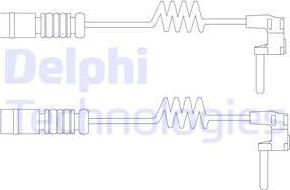 Delphi LZ0232 - Сигнализатор, износ тормозных колодок www.biturbo.by