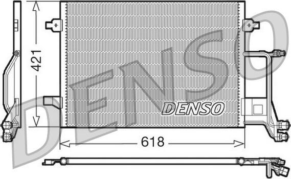 Denso DCN02013 - Конденсатор кондиционера www.biturbo.by