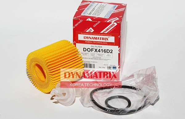 Dynamatrix DOFX416D2 - Масляный фильтр www.biturbo.by