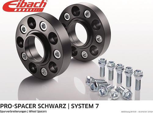 Eibach S90-7-20-016-B - расширение колеи !pro-spacer T20,14x1.5, черный, 5отв., d66.45, D:112, 40 \AUDI, MB, VW A4 B9 RS4 qu www.biturbo.by