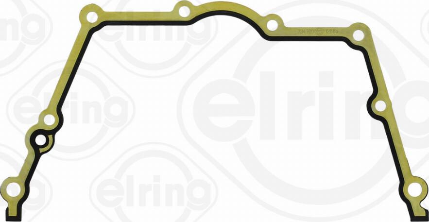 Elring 734.700 - Прокладка, крышка картера рулевого механизма www.biturbo.by