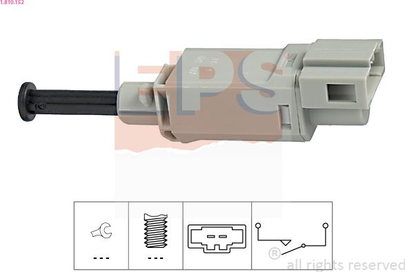EPS 1.810.152 - Выключатель, привод сцепления (Tempomat) www.biturbo.by
