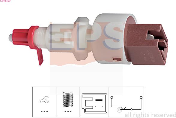 EPS 1.810.157 - Выключатель, привод сцепления (Tempomat) www.biturbo.by