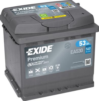 Exide EA530 - Стартерная аккумуляторная батарея, АКБ www.biturbo.by