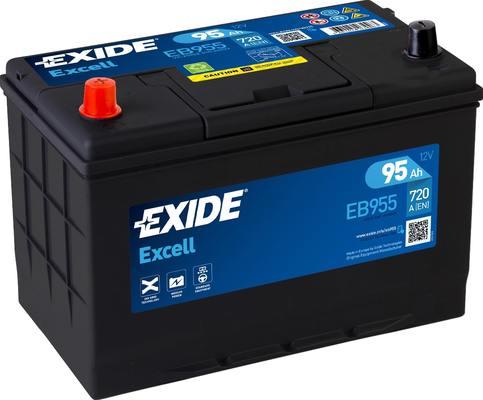 Exide EB955 - Аккумуляторная батарея EXCELL (12V 95Ah 720A KoreanB1) взамен EB1005 www.biturbo.by