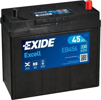 Exide EB456 - Стартерная аккумуляторная батарея, АКБ www.biturbo.by