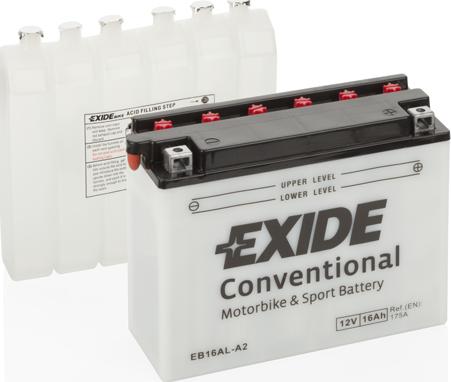 Exide EB16ALA2 - Стартерная аккумуляторная батарея, АКБ www.biturbo.by