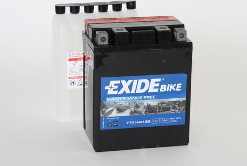 Exide ETX14AH-BS - Аккумулятор AGM 12V 12Ah 200A 135x90x65 mm www.biturbo.by