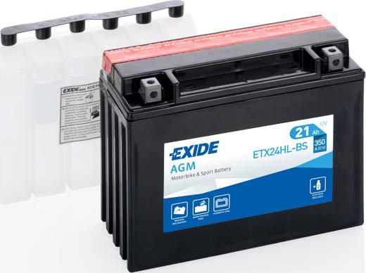Exide ETX24HL-BS - Стартерная аккумуляторная батарея, АКБ www.biturbo.by