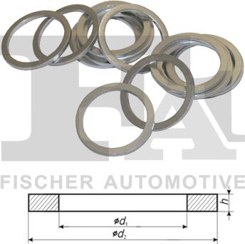 FA1 580.870.100 - Уплотнительное кольцо, резьбовая пробка маслосливного отверстия www.biturbo.by