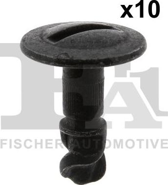 FA1 11-40088.10 - Штифт комплект 10шт поворотный (черный) AUDI \ SEAT \ SKODA \ VW www.biturbo.by