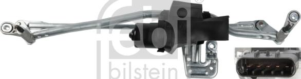 Febi Bilstein 107929 - Система тяг и рычагов привода стеклоочистителя www.biturbo.by