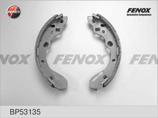Fenox BP53135 - Комплект тормозных колодок, барабанные www.biturbo.by