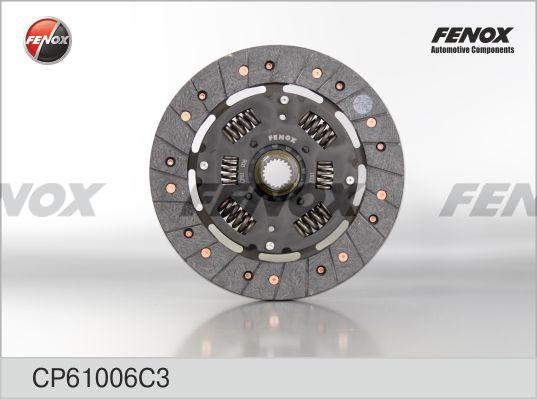 Fenox CP61006C3 - Диск сцепления, фрикцион www.biturbo.by