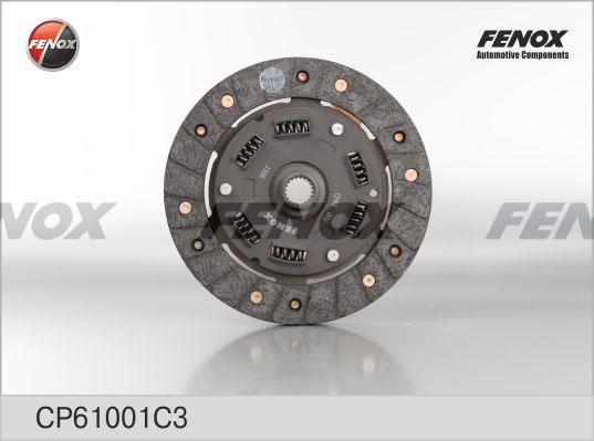 Fenox CP61001C3 - Диск сцепления, фрикцион www.biturbo.by