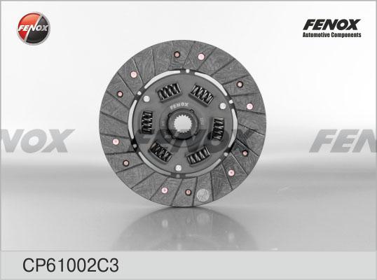 Fenox CP61002C3 - Диск сцепления, фрикцион www.biturbo.by