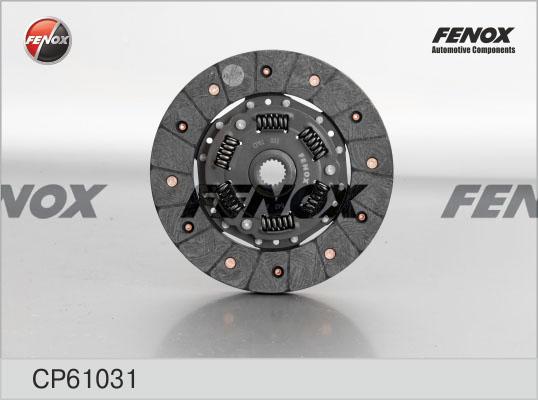 Fenox CP61031 - Диск сцепления, фрикцион www.biturbo.by