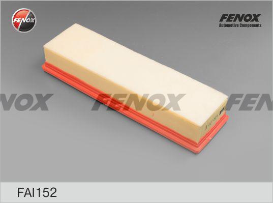 Fenox FAI152 - Фильтр воздушный LADA Largus 1.6 8кл., Renault Logan, Sandero 1.6 8кл. (с 2012 г.в.) (прямоугольный) www.biturbo.by