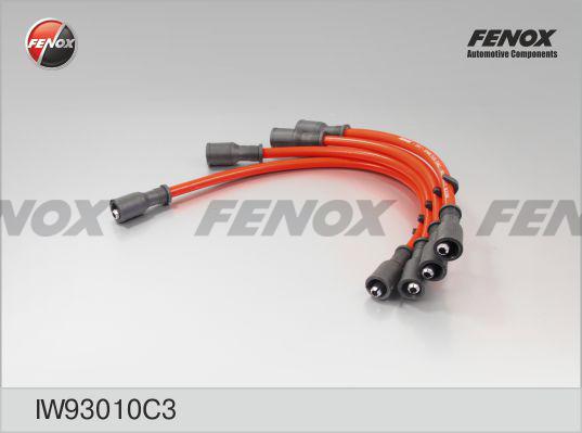 Fenox IW93010C3 - Провода зажигания комплект 100 силикон 9 мм., кевл.нить ГАЗ дв. ЗМЗ 406 www.biturbo.by