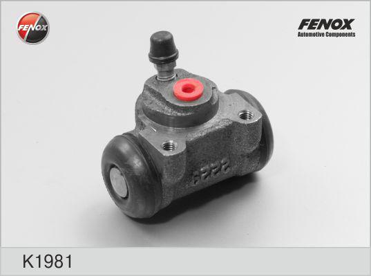 Fenox K1981 - Цилиндр колесный FIAT Tempra 90-96, Tipo 88-95, LANCIA Dedra 89-99 K1981 www.biturbo.by