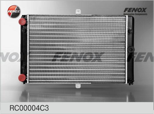 Fenox RC00004C3 - Радиатор двигателя универсальный алюм. сборный ВАЗ 2108-21099 RC00004C3 www.biturbo.by