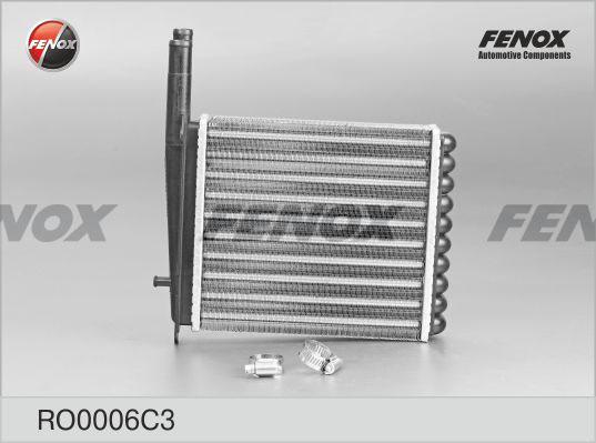 Fenox RO0006C3 - Радиатор отопителя, печки ВАЗ 21102112 после 2003 г, 21702172 RO0006 O7 FENOX RO0006C3 www.biturbo.by