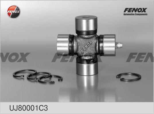 Fenox UJ80001C3 - Шарнир, колонка рулевого управления www.biturbo.by