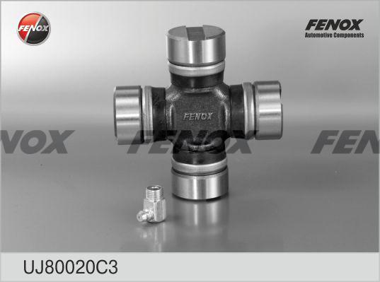 Fenox UJ80020C3 - Шарнир, колонка рулевого управления www.biturbo.by