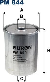 Filtron PM844 - Топливный фильтр www.biturbo.by
