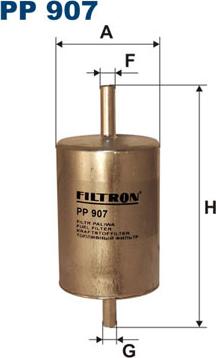 Filtron PP907 - Топливный фильтр www.biturbo.by