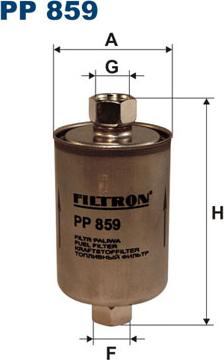 Filtron PP859 - Топливный фильтр www.biturbo.by