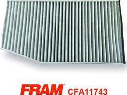 FRAM CFA11743 - Фильтр воздуха в салоне www.biturbo.by