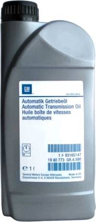 General Motors 93165147 - 93165147GM масло трансмиссионное! 1L для АКПП ATF AW-1 (мин.)\ www.biturbo.by