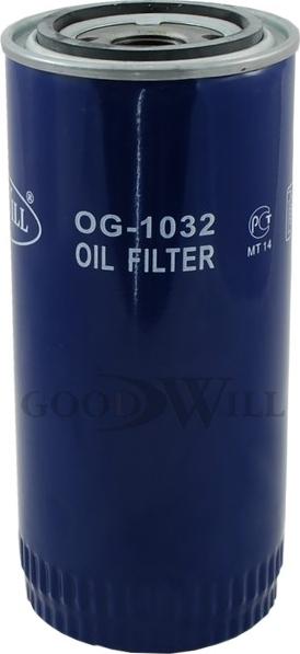 GoodWill OG 1032 - Масляный фильтр www.biturbo.by