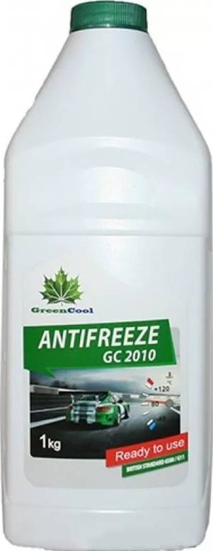 Greencool 791951 - GREENCOOL GС2010 1KG антифриз !791951 зеленый готовый -40°C\ www.biturbo.by