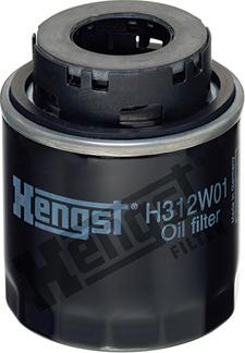 Hengst Filter H312W01 - Масляный фильтр www.biturbo.by