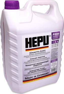 Hepu P999-G12PLUS-005 - P999-G12plus-005 антифриз! фиолетовый 5L концентрат 1:1 -40°C, смешивается с красным или синим,G12+\ www.biturbo.by
